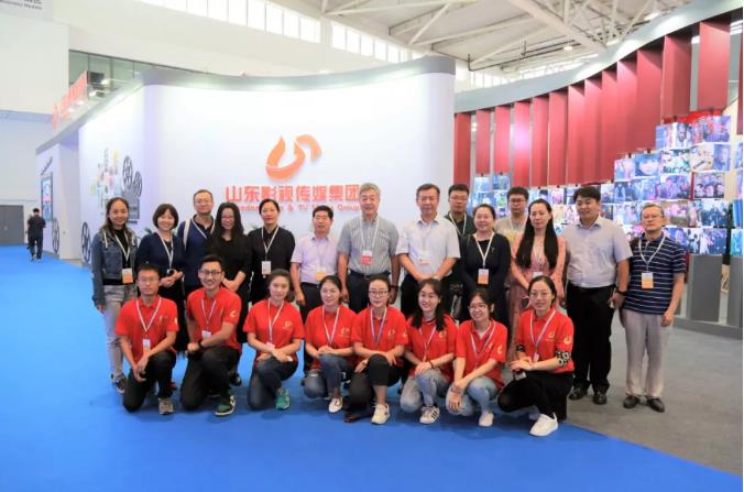 山影集團(tuán)“盛裝”亮相第八屆山東文博會